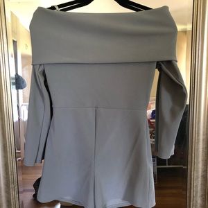 MISGUIDED OFF THE SHOULDER ROMPER